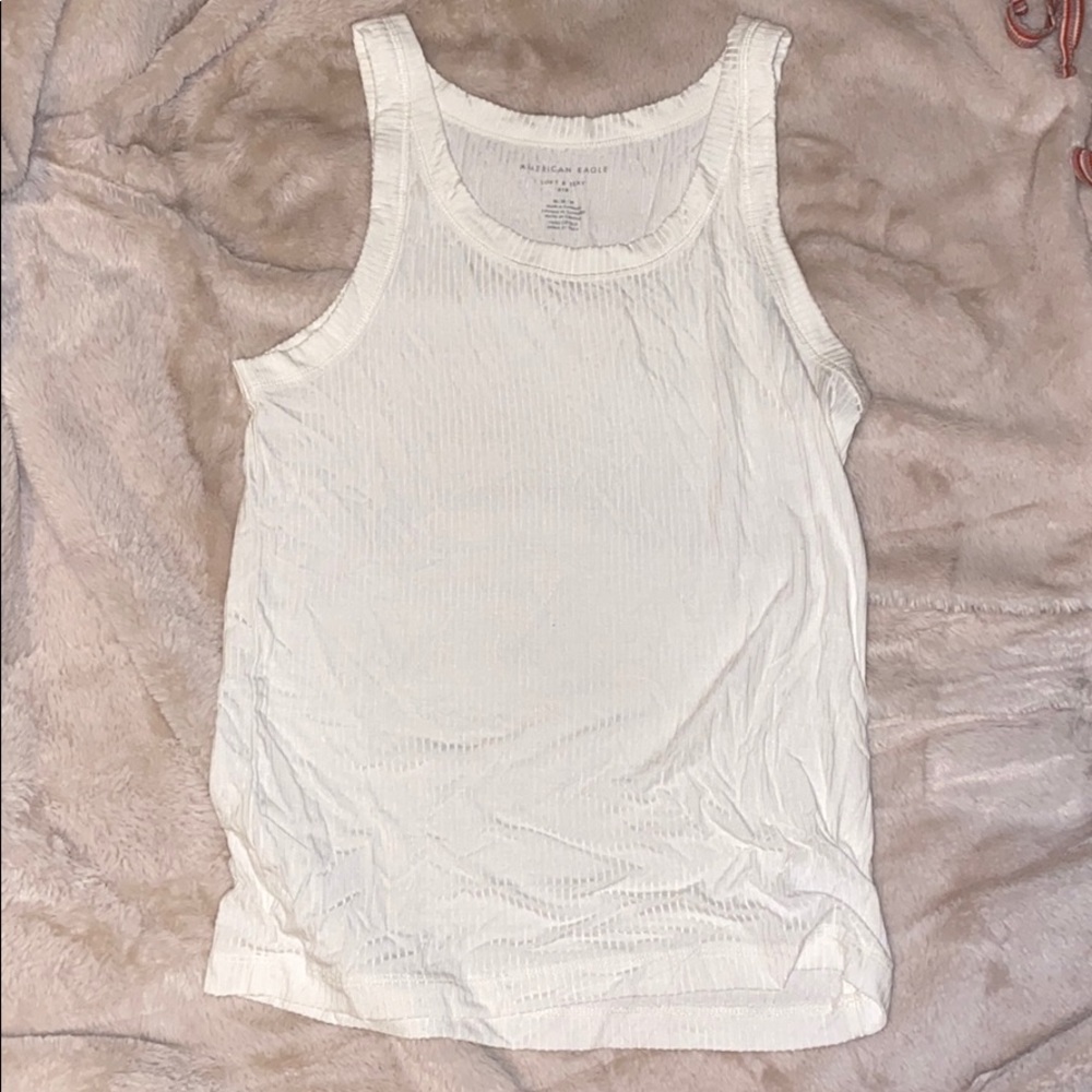 American Eagle Soft and Sexy Ribbed Tank Medium